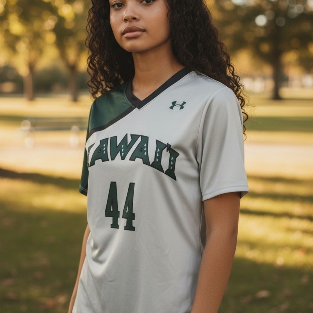 Under Armour NWT Women's Hawaii Softball Jersey - Picture 2 of 6